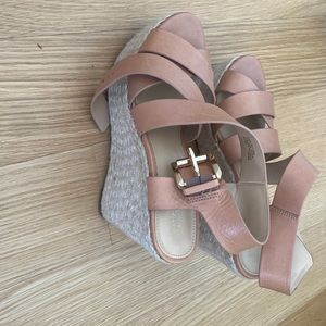 Michael Kors wedge heel sandals - like new!